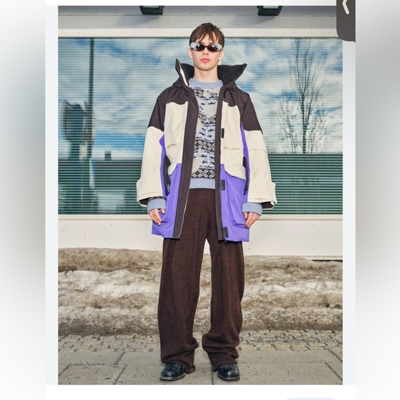 Holzweiler Benny Parka Puffer Coat Down Jacket L - Picture 2 of 16